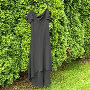 Black evening dress